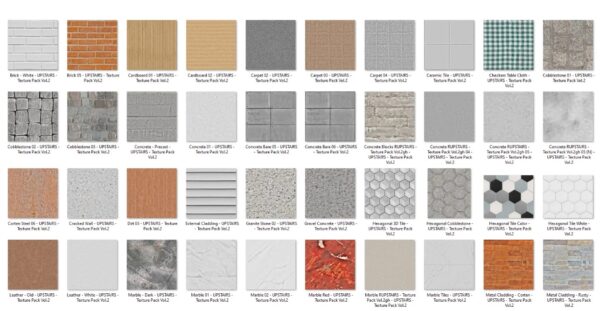 Post-Production Texture Pack with 300 Textures